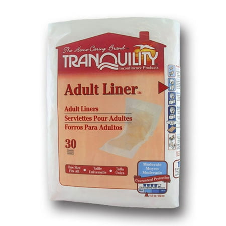 Adult incontinence liner