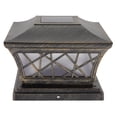 thumbnail image 1 of Outdoor Post Light Fixture Waterproof Solar Powered Light Floor Lamp Decor, 1 of 8