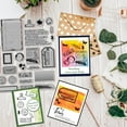 thumbnail image 4 of 1pc Rubber Clear Stamps for Card Making Decoration Scrapbooking Mixed Shapes 22x18x0.8cm, 4 of 9