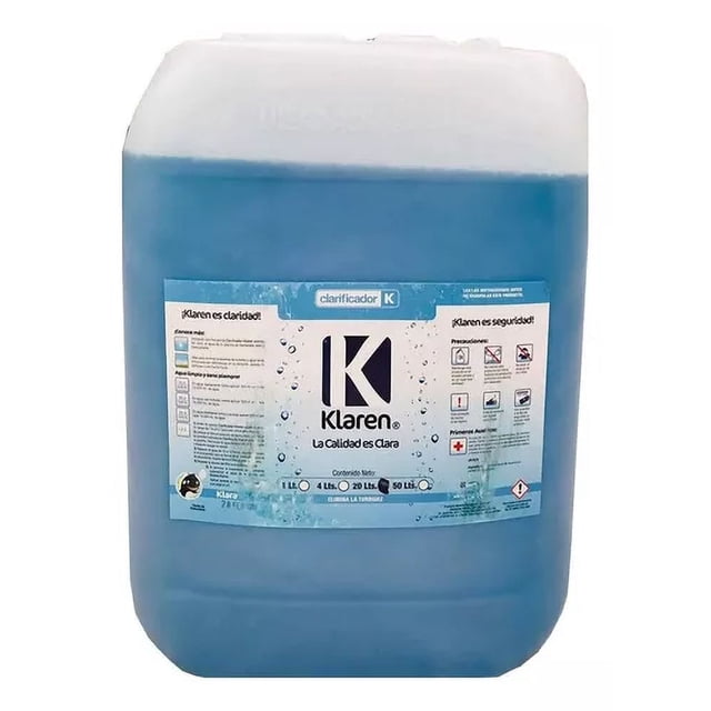Clarificador Klaren Envase 20 Lts Para Alberca.