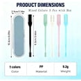 thumbnail image 6 of 2PCS Nose Hair Trimmer for Women, 2-in-1 Nasal Hair Cutter, Portable 360° Rotating Manual Nostril Hair Remover Tool for Men and Women, 6 of 7