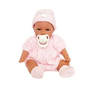 Ann Lauren Dolls 12" Baby Doll Kennedy- Super Soft Baby Doll in Pink