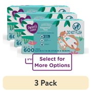 (3 pack) Parent's Choice Fragrance Free Baby Wipes, 600 Count (Select for More Options)