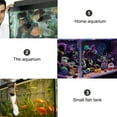 thumbnail image 4 of OULII Fish Tank Siphon Cleaner 1Set Assorted Color Plastic for Tank Maintenance, 4 of 8
