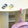 thumbnail image 5 of Desk Backpack Hook Under Desk Bag Hook Table Edge Hook for Backpack Purse Headphone Storage Hook Student Desk Organizer, 5 of 8
