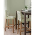 thumbnail image 2 of Sage Green Bar Stool Covers Set of 6, Boho Retro Decorative Abstract Floral Ethnic Stretch Washable Bar Chair Covers with Backs, Removable Pub Counter Height Chair Cover for Kitchen Dining Room Cafe, 2 of 7