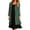 Green, variant on Chiffon Cardigan for Women Sequin Trim Open Front Long Sleeve Elegant Cocktail Party Jacket Wine,2XL