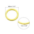 thumbnail image 2 of 50Pack 8mm Brass Hollow Circle Bezel Round Linking Rings(Gold), 2 of 4
