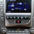 thumbnail image 4 of Real Bright Soft Car Interior Carbon Fiber Sticker DecorationCarbon Fiber Interior Hazard Light Button Cover For Lexus GS350/430/450hAuto Car Protection Interior Accessories, 4 of 8