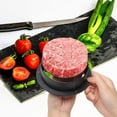 thumbnail image 5 of prensa para hamburguesas 3 en 1, kit de molde antiadherente para hamburguesas, prensa para hamburguesas y bistec molido, kit de prensa para hamburguesas para asar a la parrilla, 5 of 5