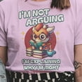 thumbnail image 2 of Funny Dragon T-Shirt - Im Not Arguing, Im Just Explaining - Graphic Tee, Sassy Humor Unisex Shirt, 2 of 10