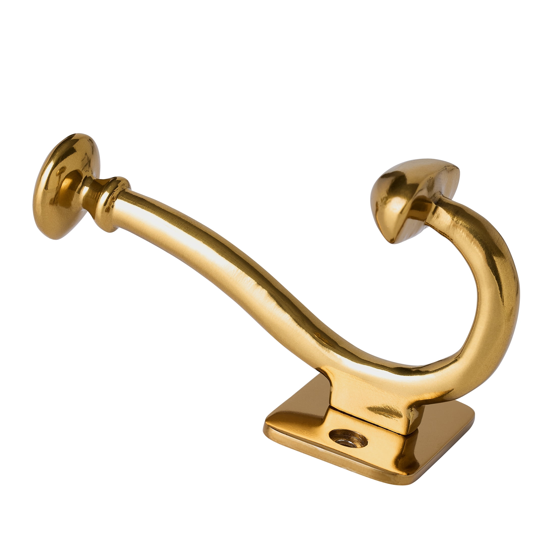 Better Homes & Gardens Modern Heirloom Single Wall Hook, Heritage Gold Finish