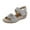 Gray, variant on Utoimkio Slide Sandals for Women Women's Sandals Arch Support Massage Shoes Summer Casual Elegant Wedge Heel Sandals