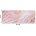 thumbnail image 7 of Pink Gold Marble Pattern Kitchen Rug Mat,Kitchen Runner Rugs Non Skid Washable,Decorative Kitchen Floor Mats for Kitchen,Sink,Laundry,17"x47.2", 7 of 7