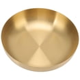 thumbnail image 1 of Gold Bowl Tazón Grande de Acero Inoxidable 304 Tazón para Mezclar Tazón para Servir de Acero Inoxidable 304 a Prueba de óxido Engrosado para Ensalada Tazón para Mezclar Alimentos, 1 of 4