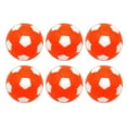 thumbnail image 5 of 6 Pcs Table Soccer Foosballs Replacements Foosball Table Ball Durable Tabletop Game Mini Football Table Soccer Ball, 5 of 8