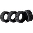 thumbnail image 6 of LINLIN 4PCS RC 1:10 Rally Car 68mm Rubber Tires Hard Dish Wheel Rims Hex 12mm Compatible with 1/10 RC On Road Flat Run Car Tamiya CC01 Axial Scx10 Traxxas HPI Tyres Parts, 6 of 6