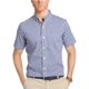 thumbnail image 1 of IZOD - Camisa de popelina para hombre, color azul, pequeña IZOD Botones al frente, 1 of 1