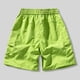 thumbnail image 3 of Mens Shorts Cintura Elástica con Bolsillos Color Sólido Casual Cremallera Bolsillo Shorts de Ropa de Trabajo, Poliéster, 3 of 5
