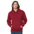 thumbnail image 2 of Bayside Hooded Sweat Cardinal, 2 of 2