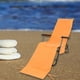 thumbnail image 5 of Funda de microfibra para sillón, , toallas para tumbona, piscina de playa con bolsillos laterales de almacenamiento, para toma naranja Yotijar cubierta de tumbona de playa, 5 of 9