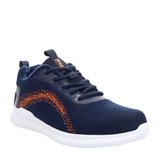 Propet Men's Viator Vortex Athletic Shoe Navy Mesh - MAA282MNVY