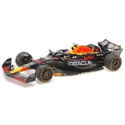 Red Bull Racing RB19 #11 Oracle 2nd Place F1 Italian GP (2023) w/Driver Limited Edition 1/18 Diecast Model Car by Minichamps