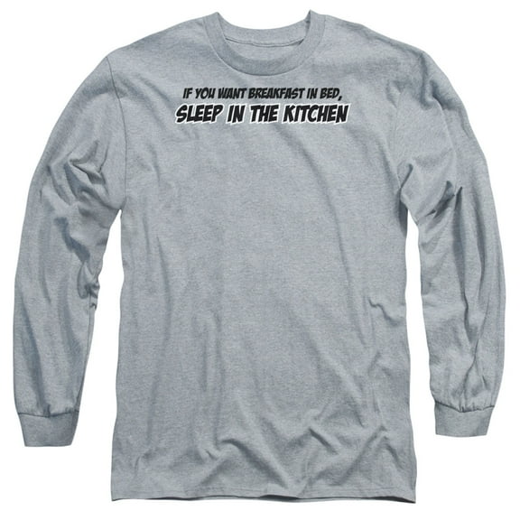 - Breakfast In Bed - Long Sleeve Shirt - Large