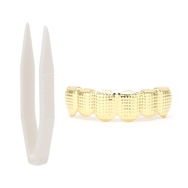 Unisex hombres mujeres dientes superiores Hip Hop diente falso Festival de Halloween Hip Hop decoración dental
