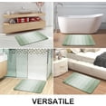 thumbnail image 7 of Buganda Microfiber Bathroom Rugs, 24"x59" Sage Green Luxury Extra Soft and Absorbent Bath Mat, Non-Slip Plush Bath Carpet, 7 of 7