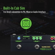 Sonicake Guitar Multi Effects Pedal Rock Stage Distortion Delay Reverb Chrous