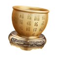 thumbnail image 1 of Cuenco de latón Feng Shui Soledad, 1 of 10