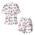 thumbnail image 2 of Sigee Cute Dog for Sleepwear Casual Pjs with Pockets Women's Pajamas Sets Shorts 2 Piece Short Sleeve Lounge Sets XX-Large, 2 of 9