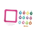 thumbnail image 2 of GUOOL Weaving Loom Kit Creative Toy Pot Holder Loops for Beginners Adults Knit Hat B, 2 of 9