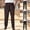 Blue, variant on Men’s Striped Chef Pants, Elastic Waist Work Trousers, Loose Fit Kitchen Work Pants with Pockets, Colorful Stripes (White,XXL)