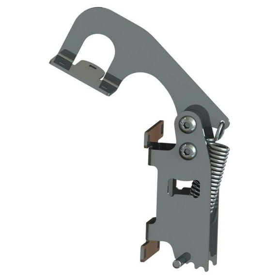 Spring Assisted UDS Lid Hinge for 55 gallon Stainless Steel Drum Smoker Hinge