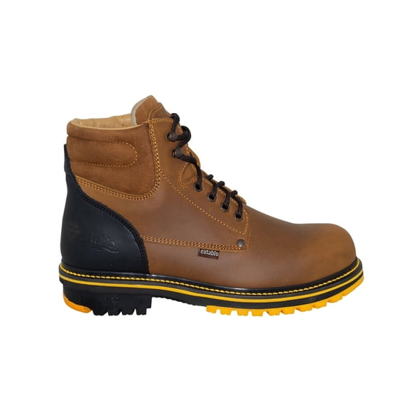 Bota Botín De Trabajo Establo 509 De Piel Caballero Color Mango-Negro
