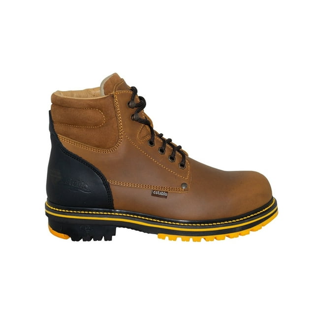 Bota Botín De Trabajo Establo 509 De Piel Caballero Color Mango-Negro