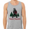 thumbnail image 2 of Santa-Squatch Tank Top Unisex X-Large Grey, 2 of 5
