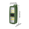 thumbnail image 2 of Rechargeable LED Work Light, Portable Magnetic Inspection Lamp with Hook, 360° Rotation, 16 SMD LEDs, USB Powered, for Garage, Car, Camping, Emergency, Workshop, Home Use, 2 of 2