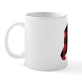 thumbnail image 2 of CafePress - Buffalo Plaid Bear - 11 oz Ceramic Mug - Novelty Coffee Tea Cup, 2 of 6