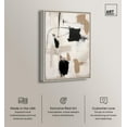 thumbnail image 2 of Strings in Abstraction Canvas Muted Abstract Wall Art by Art Remedy, Silver Frame, 30" x 45", 2 of 7