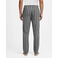 thumbnail image 4 of Real Essentials 3 Pack: Men's Fleece Pajama Pants Loungewear Soft Pj Bottoms Sleepwear Pockets (Big & Tall Available), 4 of 7