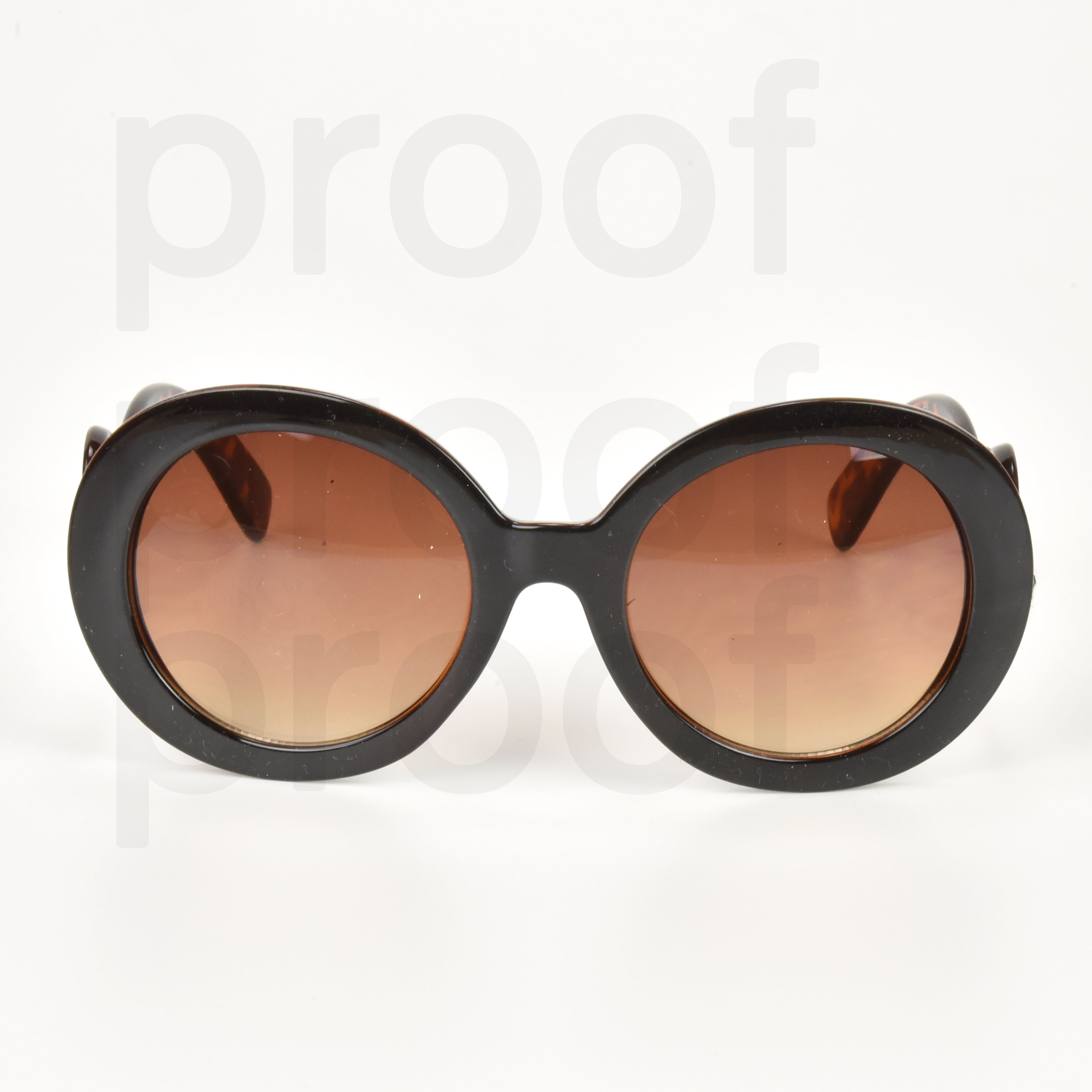 Sunny Pro Round Oversized Sunglasses for Women, Baroque  display picture 2