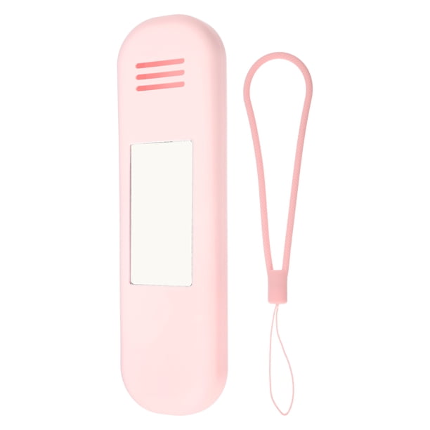 Soporte de silicona para brochas de maquillaje Unique Bargains organizador con espejo rosa
