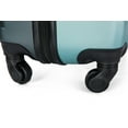 thumbnail image 6 of InUSA Pilot 24" Lightweight Hardside Spinner Luggage, Dark Green/Light Green, 6 of 6