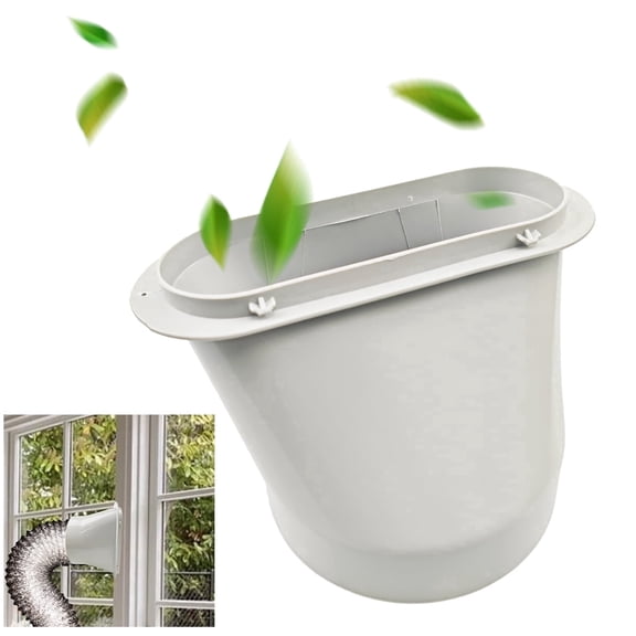 Willorana 5.9 inch Portable AC Window Vent Kit, Adjustable Seal Plate Product Line for Portable Air Conditioner