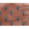 thumbnail image 4 of oneOone Georgette Viscose Fabric Floral & Flying Swan Block Fabric Prints By Yard 42 Inch Wide, 4 of 4