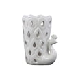 thumbnail image 1 of Urban Trends Collection: Ceramic Peacock Vase Gloss Finish, 1 of 2