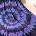 thumbnail image 3 of Blue Purple Tie Dye Pattern Blanket,Comfortable Soft Lamb Wool Throw Blanket,All Season,Warm Lightweight Blankets for Sofa Bed Couch Living Room Chair,50"x60", 3 of 4